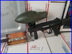 Tippmann A5 A-5 Marker Paintball Gun With Apex Barrel & Upgraded Cyclone T4#318