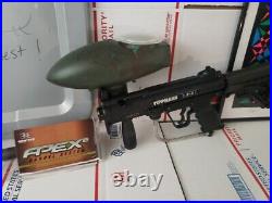 Tippmann A5 A-5 Marker Paintball Gun With Apex Barrel & Upgraded Cyclone T4#318