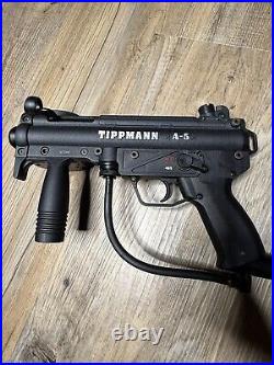 Tippmann A5 Basic. 68 Caliber Semi-Auto Paintball Gun Marker A-5