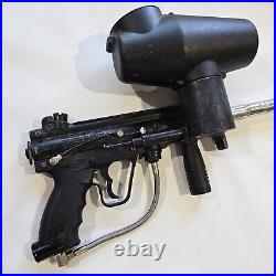 Tippmann A5 Paintball Gun Marker With Cyclone Hopper Untested For Parts Repair