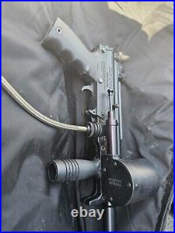 Tippmann A5 Paintball Marker Gun with Ammo Belt Mask CO2 Bottles Bag UNTESTED