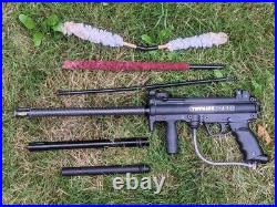 Tippmann A5 Paintball Marker gun with tons of accessories, works great