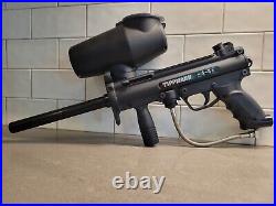 Tippmann A5 paintball gun with Cylcone Feed Hopper Tested Works Great
