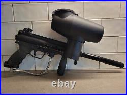 Tippmann A5 paintball gun with Cylcone Feed Hopper Tested Works Great