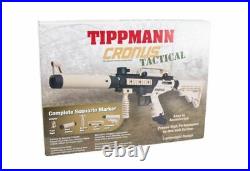 Tippmann Cronus. 68 Caliber Semi-Auto Paintball Marker Black and Tan