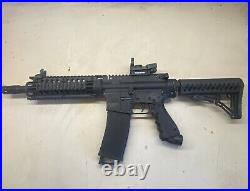 Tippmann M4 Carbine. 68 Caliber Paintball Marker With RUB1ZRO Sight