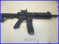 Tippmann M4 Carbine. 68 Caliber Paintball Marker With RUB1ZRO Sight