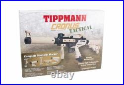 Tippmann Maddog Cronus Tactical HPA Paintball Gun Starter Package Tan