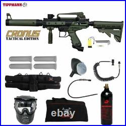 Tippmann Maddog Cronus Tactical Specialist Paintball Gun Package Olive