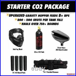 Tippmann Maddog Cronus Tactical Starter CO2 Paintball Gun Package Tan