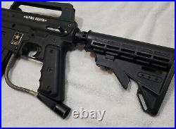 Tippmann Model 98 Army Alpha MILSIM Paintball Gun & 10 in Barrel new ball detent