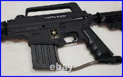 Tippmann Model 98 Army Alpha MILSIM Paintball Gun with barrel & stock Free Ship