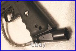 Tippmann Model 98 Custom Semi Auto Paintball Gun with Barrel Stock Red Dot Sight