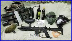 Tippmann Project Salvo Paintball Gun, Vest&Other Paintball Equipment lot