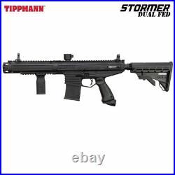 Tippmann Stormer Elite Dual Fed Semi-Automatic. 68 Caliber Paintball Gun 14913