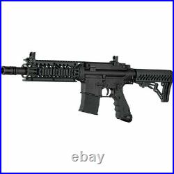 Tippmann TMC M4 Magfed Paintball Gun. 68 Caliber Marker Black Mag Fed