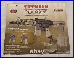 Tippmann TMC Tactical Mag-fed/Hopper-fed Paintball Gun Marker Black/Tan