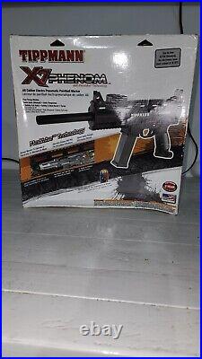 Tippmann X7 Phenom Electronic Paintball Marker READ DESCRIPTION. Full Setup