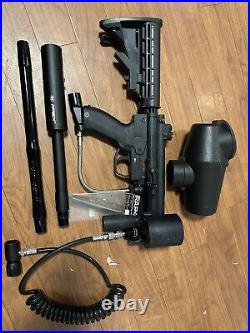 Tippmann a5 paintball gun with E-trigger And 19 Barrel