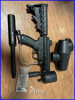 Tippmann a5 paintball gun with E-trigger And 19 Barrel