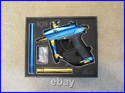 UNIQUE Azodin KD-II Kaos-D 2 Semi-Auto Paintball Gun Blue King (Blue/Gold)