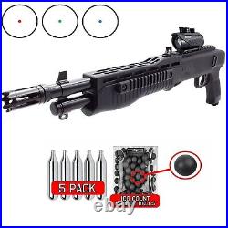 Umarex HDB68 Paintball Marker + Axeon Red Dot Sight, 100 Balls & 5 CO2 (2292140)