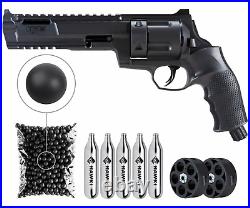 Umarex HDR Paintball Gun. 68 Cal with Rubber Balls and CO2 Bundle