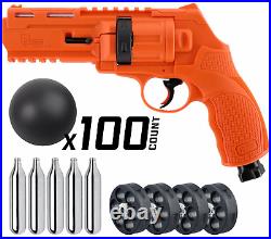 Umarex T4E HDR50 GEN2.50 Cal Paintball Marker withCO2 & Rubber Balls