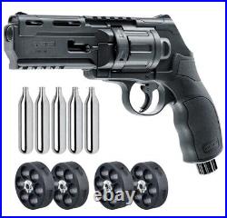 Umarex T4E TR50 Revolver. 50 Caliber Training Pistol Paintball Gun Marker, Blk