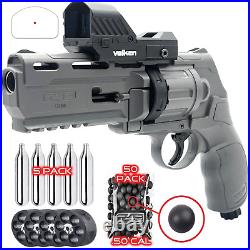 Umarex TR50 Paintball Revolver + Red Dot, 50 Paintsoft Balls, 5 CO2 (2280182)