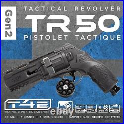 Umarex TR50 Paintball Revolver with 50 Training Balls & 5 CO2 GEN 2 (2292176)