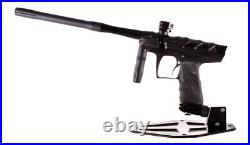 Used Bob Long V-COM Electronic Paintball Marker Gun with Soft Case Black