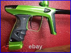 Used DLX Luxe ICE Electronic Paintball Marker Gun with Case