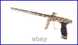 Used DLX Luxe X Electronic Paintball Gun Marker with Case Camo