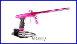 Used DLX TM40 Paintball Marker Gun with Case Dust Pink/Polished Pink