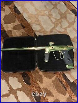 Used Dlx Luxe X Paintball Gun- Olive and Gold (rare)