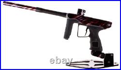 Used Dye DLS Electronic Paintball Marker Gun with Case Blurred PGA / Black