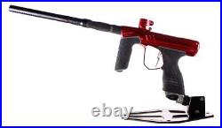 Used Dye DSR Plus Paintball Marker Gun with CRBN Barrel with Case Gloss Red