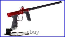 Used Dye DSR Plus Paintball Marker Gun with CRBN Barrel with Case Gloss Red