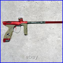 Used Dye M3+ ICON2 Paintball Marker Gun with Case Red