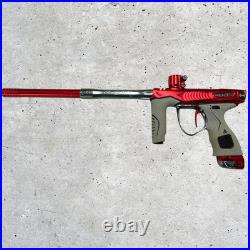 Used Dye M3+ ICON2 Paintball Marker Gun with Case Red