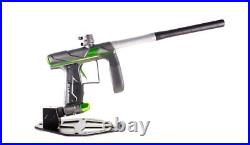 Used Empire AXE PRO Electronic Paintball Marker Gun with Box Pewter/Green