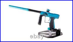 Used Empire AXE PRO Paintball Marker Gun with Soft Case Blue/Black