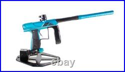 Used Empire AXE PRO Paintball Marker Gun with Soft Case Blue/Black