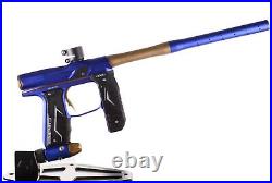 Used Empire Axe 2.0 Electronic Marker Paintball Gun Blue with Bronze Accents