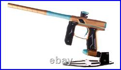 Used Empire Axe 2.0 Electronic Paintball Marker Gun No Case Dust Orange Aqua