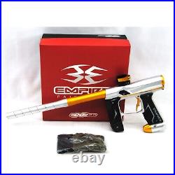 Used Empire Axe 2.0 Electronic Speedball Paintball Marker Silver/Gold Gun