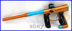 Used Empire Axe 2.0 Paintball Marker Speedball Gun Orange/Aqua Electronic Gun