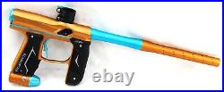 Used Empire Axe 2.0 Paintball Marker Speedball Gun Orange/Aqua Electronic Gun