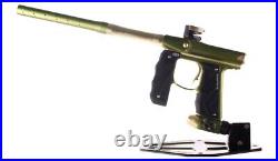 Used Empire Mini GS Electronic Paintball Gun Marker with Box Dust Olive Dust Tan